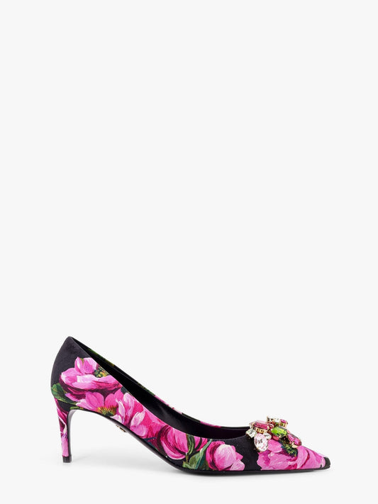Dolce & Gabbana Women Fabric Decollete With Floral Print