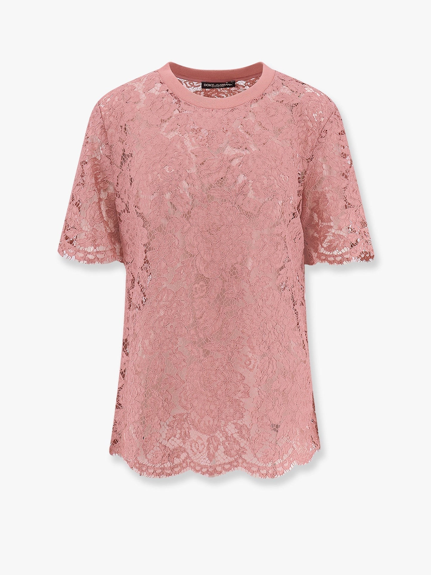 Dolce & Gabbana Women Dg Floral Lace Top