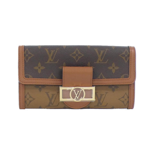 Louis Vuitton Portefeuille Sarah Dauphine Monogram Long Wallet