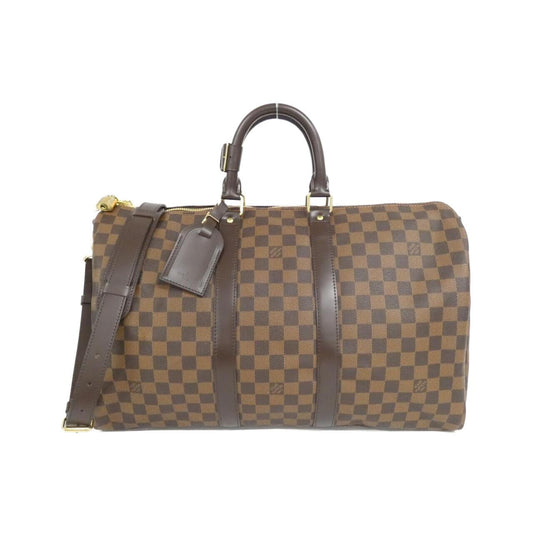Louis Vuitton Keepall Bandouliere Damier Boston Bag