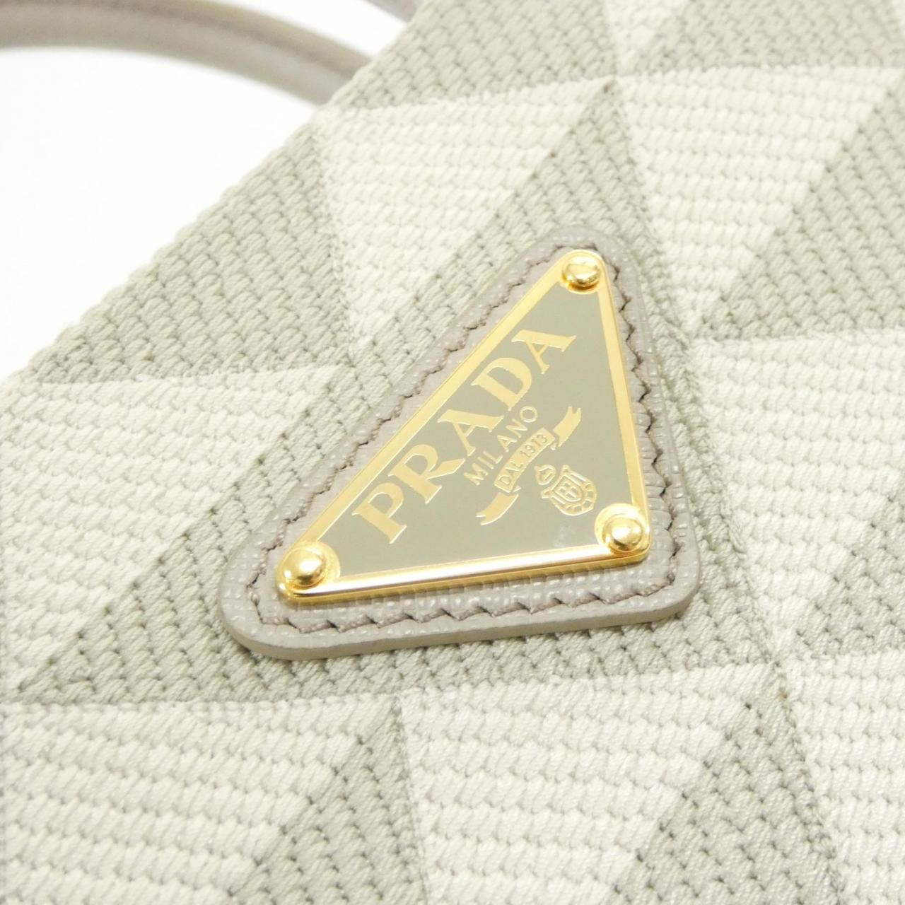 Prada 1BA355 TRIANGOLO JACQUARD Shoulder Bag