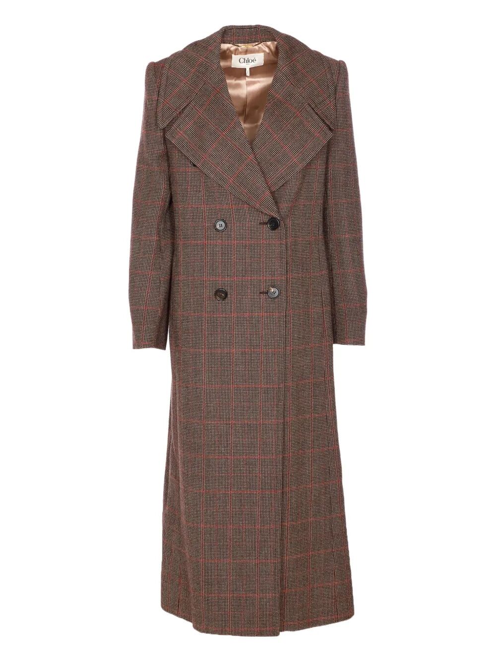 Chloe Women Long Double Breast Coat