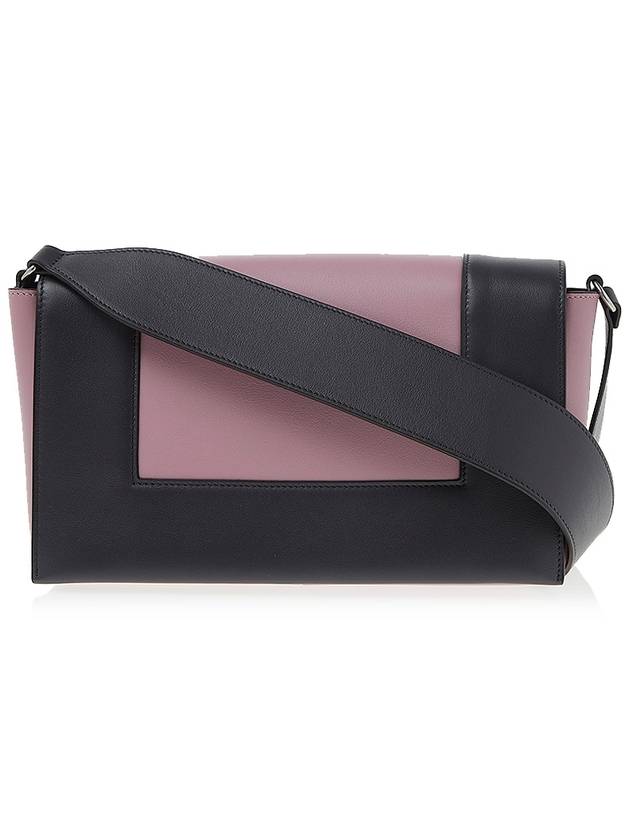 CELINE Two-Tone Frame Shoulder Bag Pink