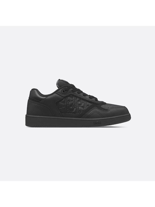 B27 Oblique Detail Low Top Sneakers Black Dior