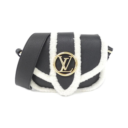 Louis Vuitton LV Pont 9 Soft Calf Shearling Shoulder Bag