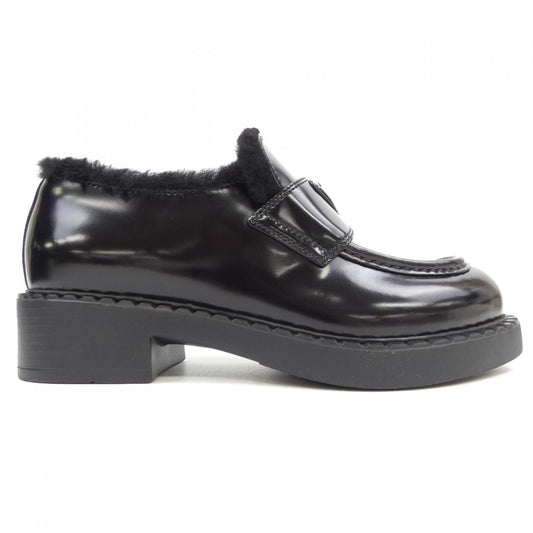 Prada 3J32 Leather Shearling Shoes