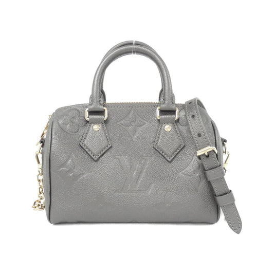 Louis Vuitton Monogram Empreinte Speedy Bandouliere Boston Bag