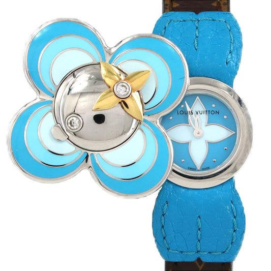 Louis Vuitton Tambour Vivienne Bijou Secret Stainless Steel Yellow Gold