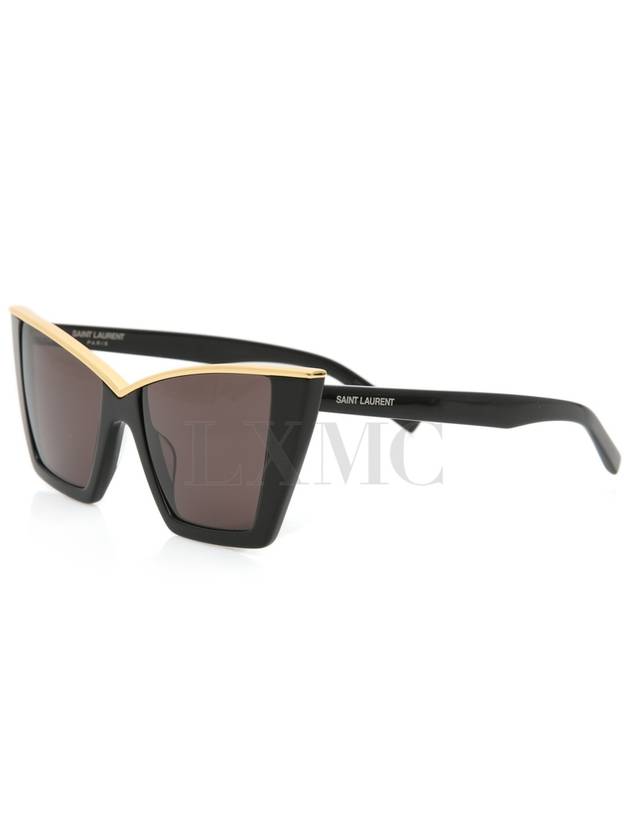 Saint Laurent Cat eye black gold sunglasses SL570
