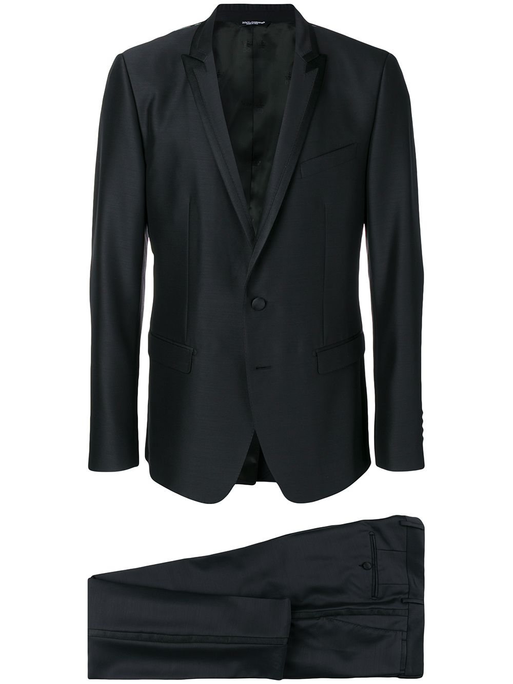 Dolce & Gabbana Men Single-Breasted Wool Blend Suit