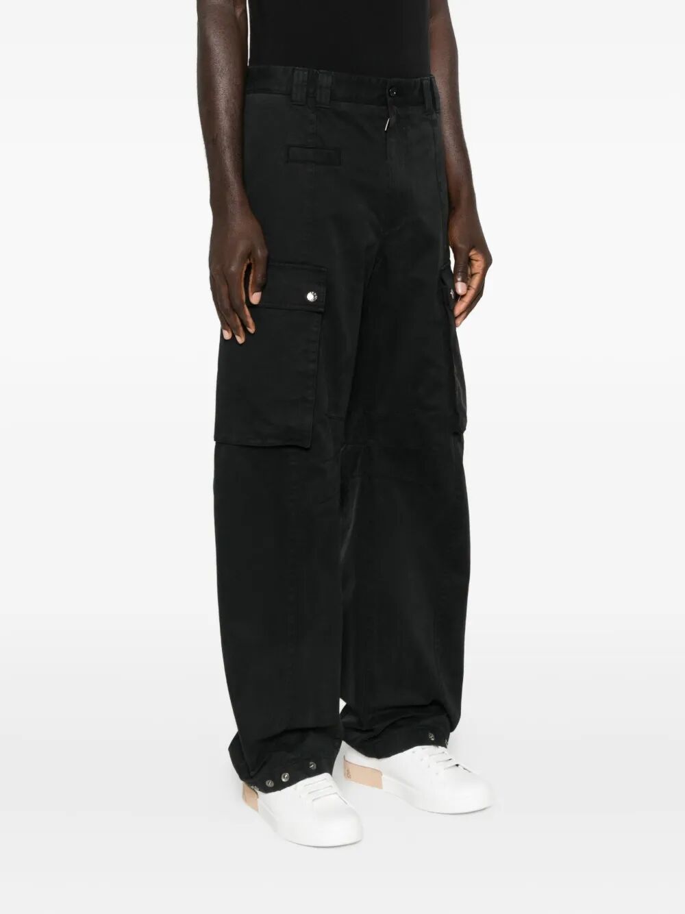 Dolce & Gabbana Men Cotton Cargo Trousers