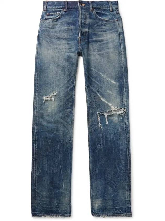 CELINE Moonlight Washing Jeans Blue
