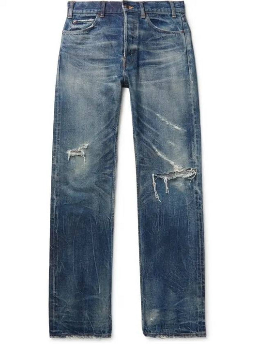 CELINE Moonlight Washing Jeans Blue