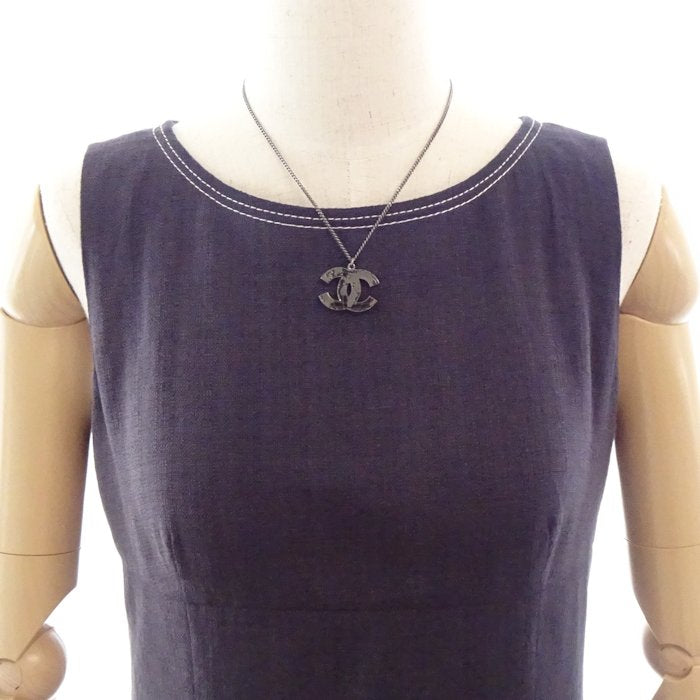 Chanel Coco Mark Necklace A13K Metal