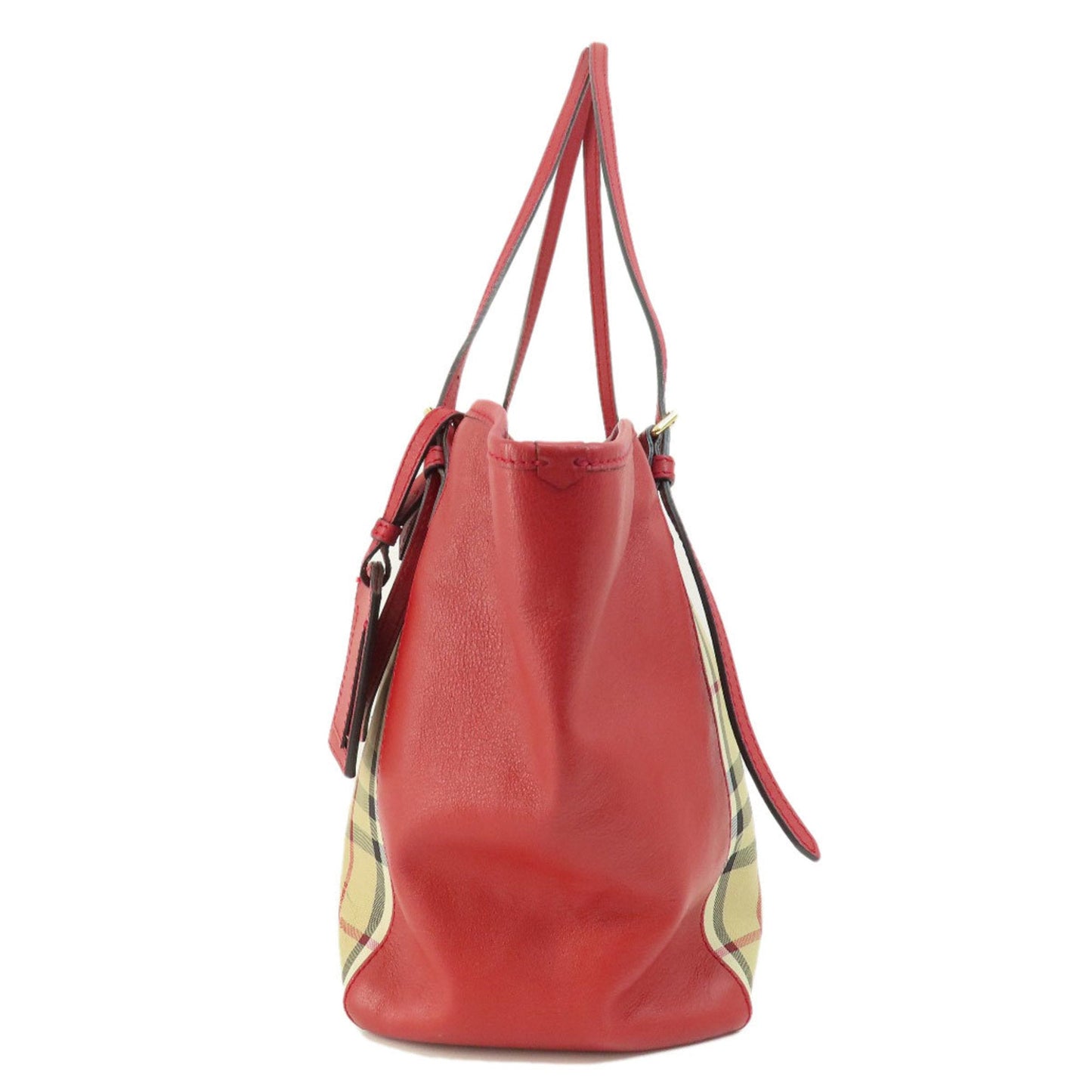 Burberry   Color Canvas Leather Tote Bag ()