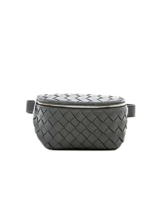 Bottega Veneta Intrecciato Belt Bag Dark Green