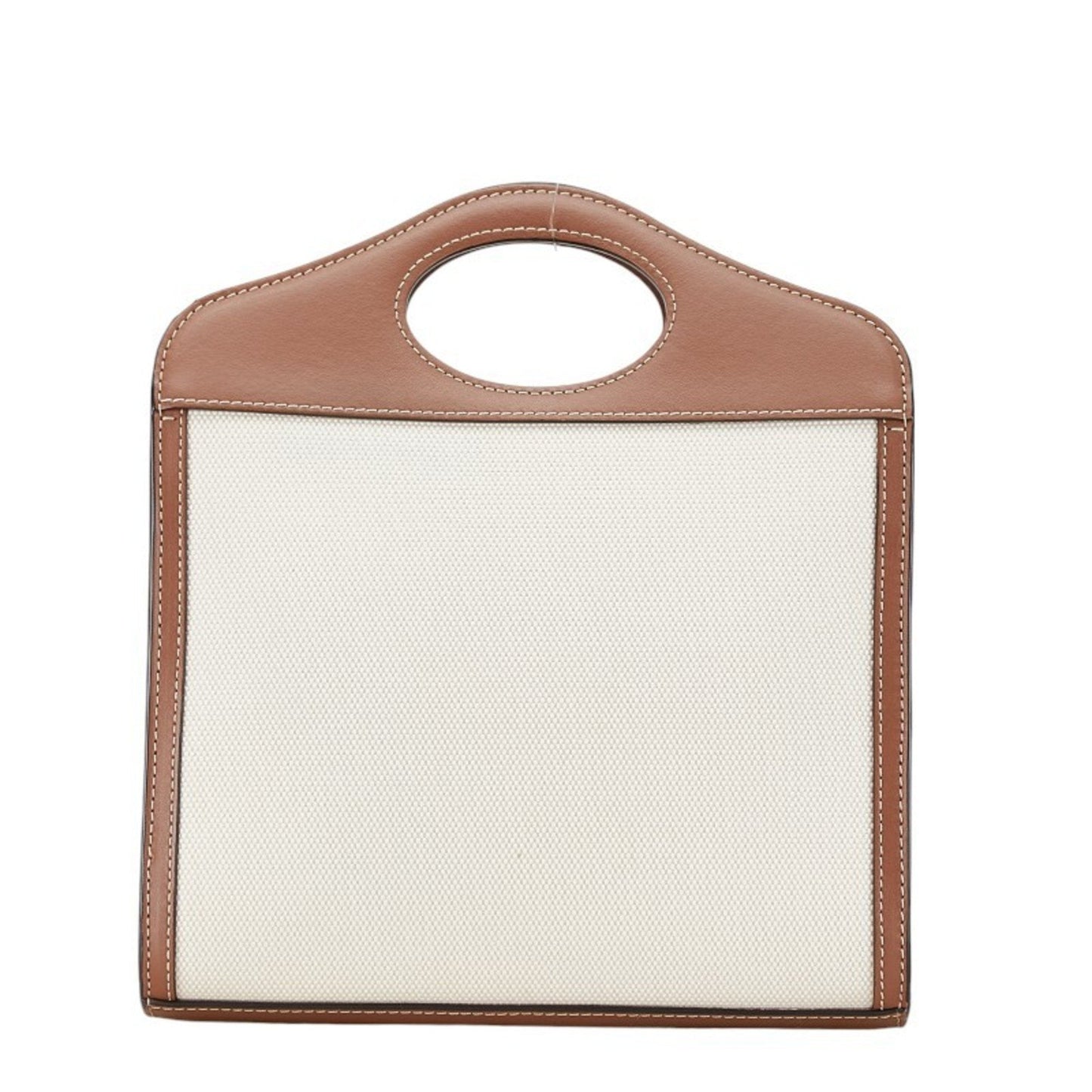 Burberry   Canvas Leather Handbag Shoulder Bag ()