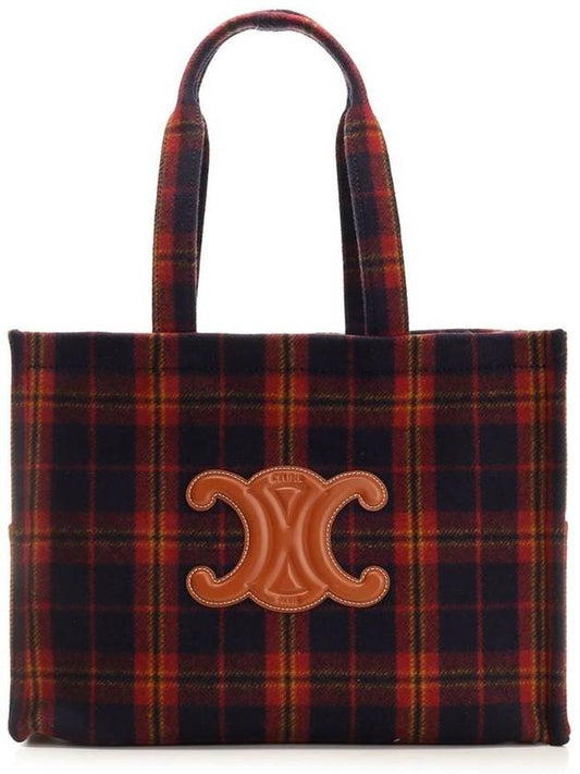 CELINE Women s Textile Large Cabas Shoulder Bag