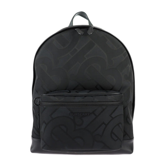 Burberry  Jacquard Leather Backpack Handbag Shoulder Bag ()