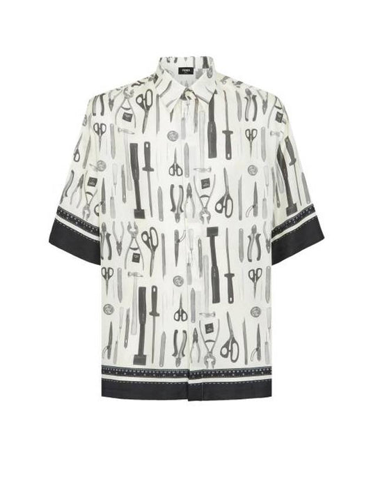 Fendi Long Sleeve Shirt FS0966AR65 F1MTG White
