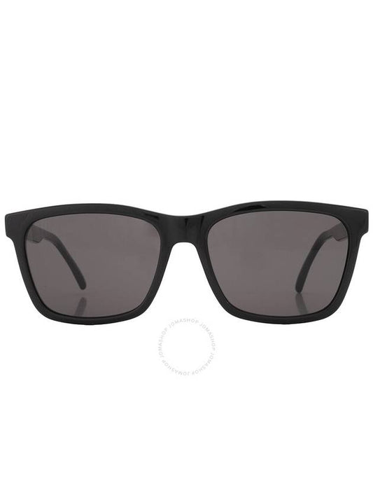 Saint Laurent Saint Laurent Black Square Men's Sunglasses SL 318 001 56