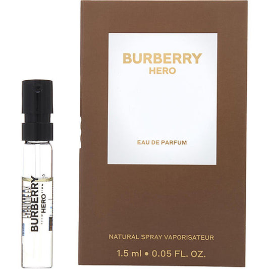 Burberry  Eau De Parfum Spray Vial by Burberry Hero for Men