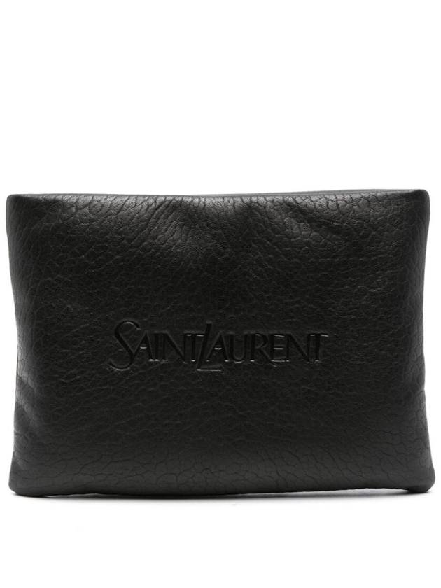 Saint Laurent Clutch Pouch 779512 AADBZ 1000 NERO