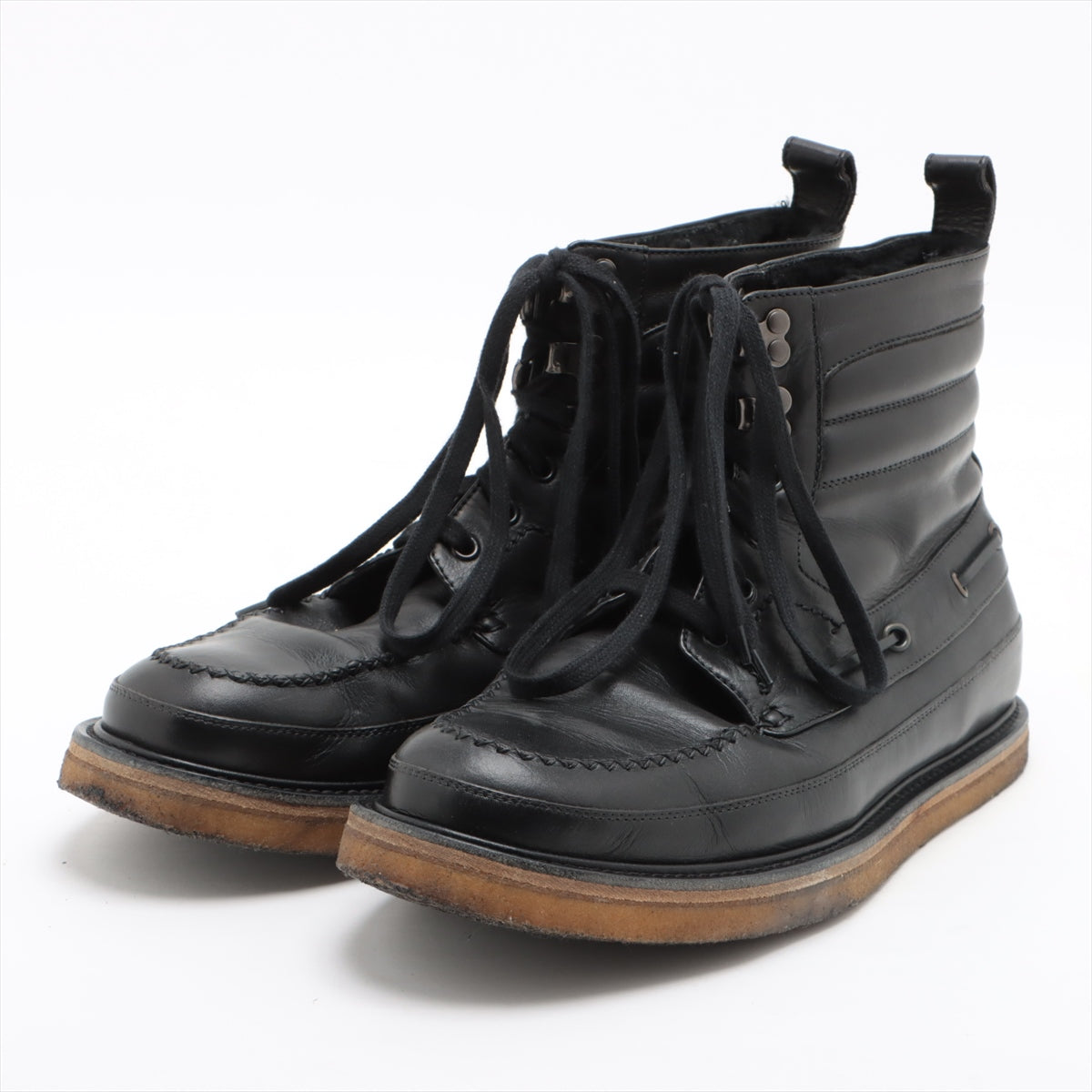 Bottega Veneta  43  Black Boots