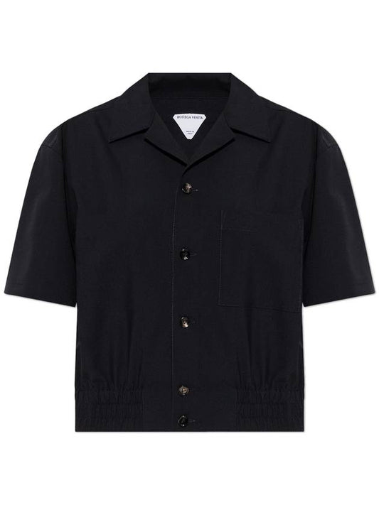 Bottega Veneta Bottega Veneta Short-sleeve Shirt, Women's, Black