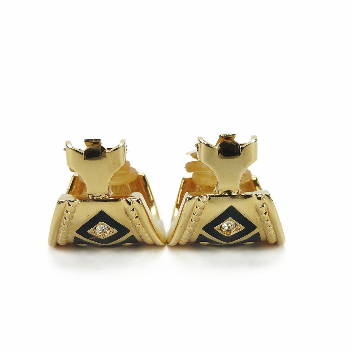 Burberry   Metal Clip Earrings ()
