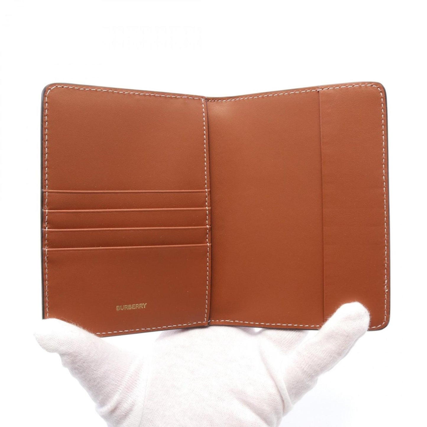 Burberry    Coated Canvas Card Case