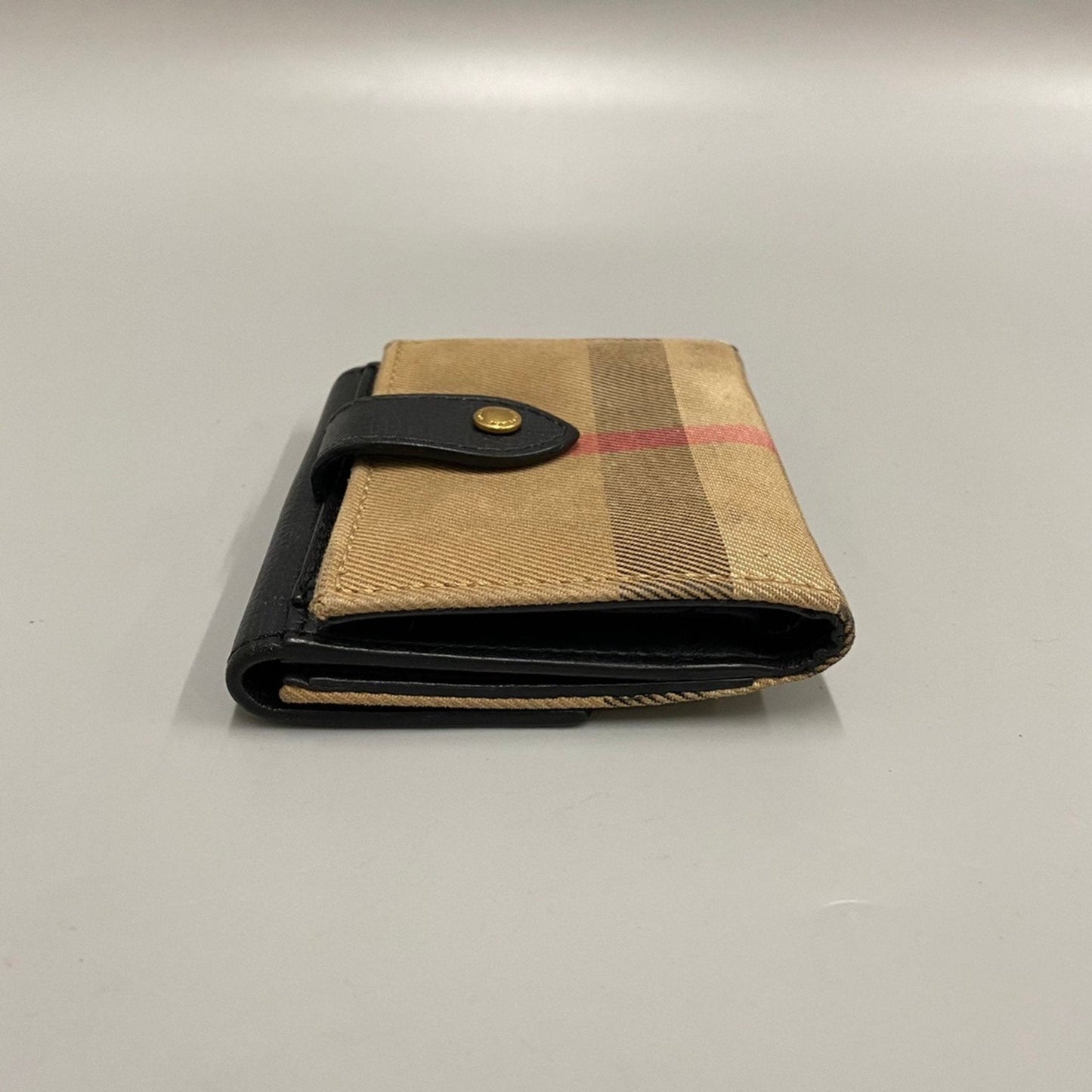 Burberry   Leather Canvas Wallet (Bi-Fold) ()