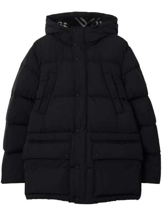 Burberry Burford Hooded Down Padded Black