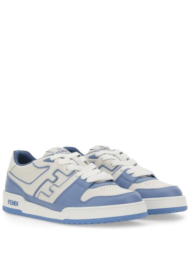 Fendi Match Low Top Sneakers Light Blue
