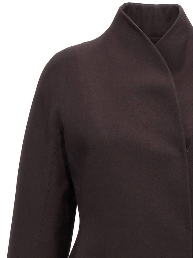 Fendi Wool Jacket Dark Purple