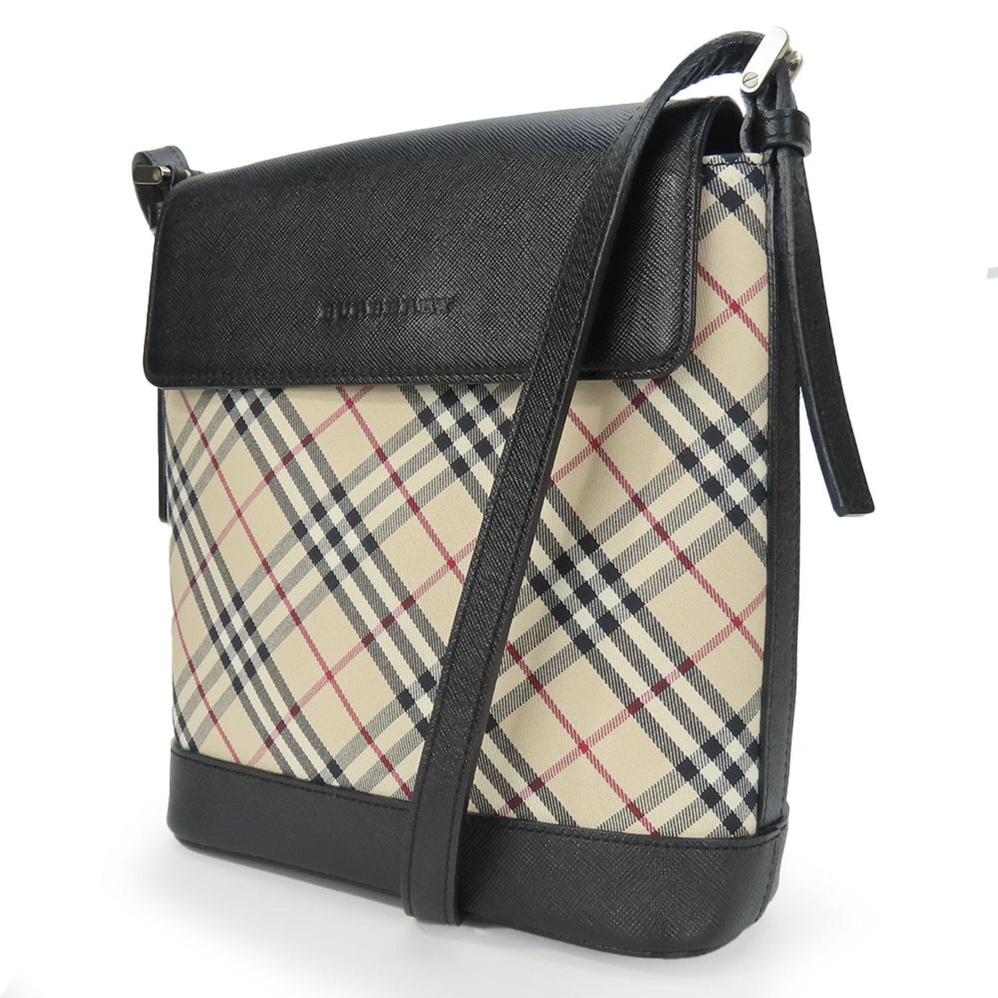 Burberry   Canvas Leather Shoulder Bag ()