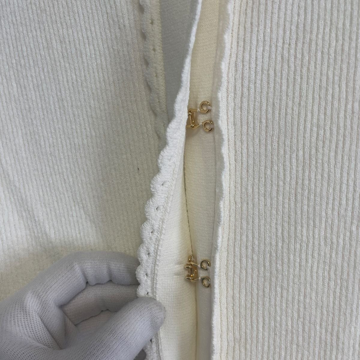 Louis Vuitton Rib Knit Cardigan