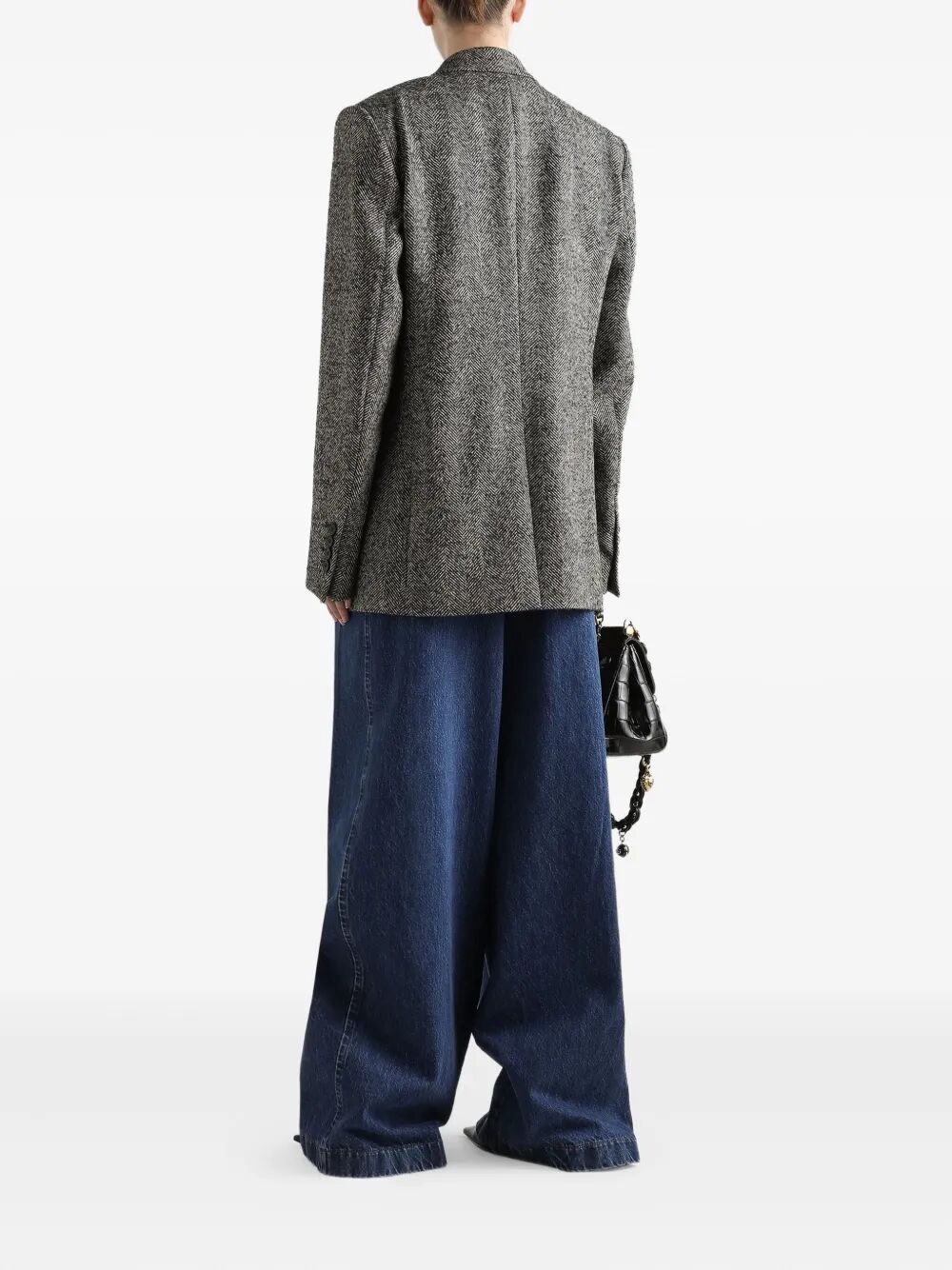 Dolce & Gabbana Women Five Pocket Pleated Jeans