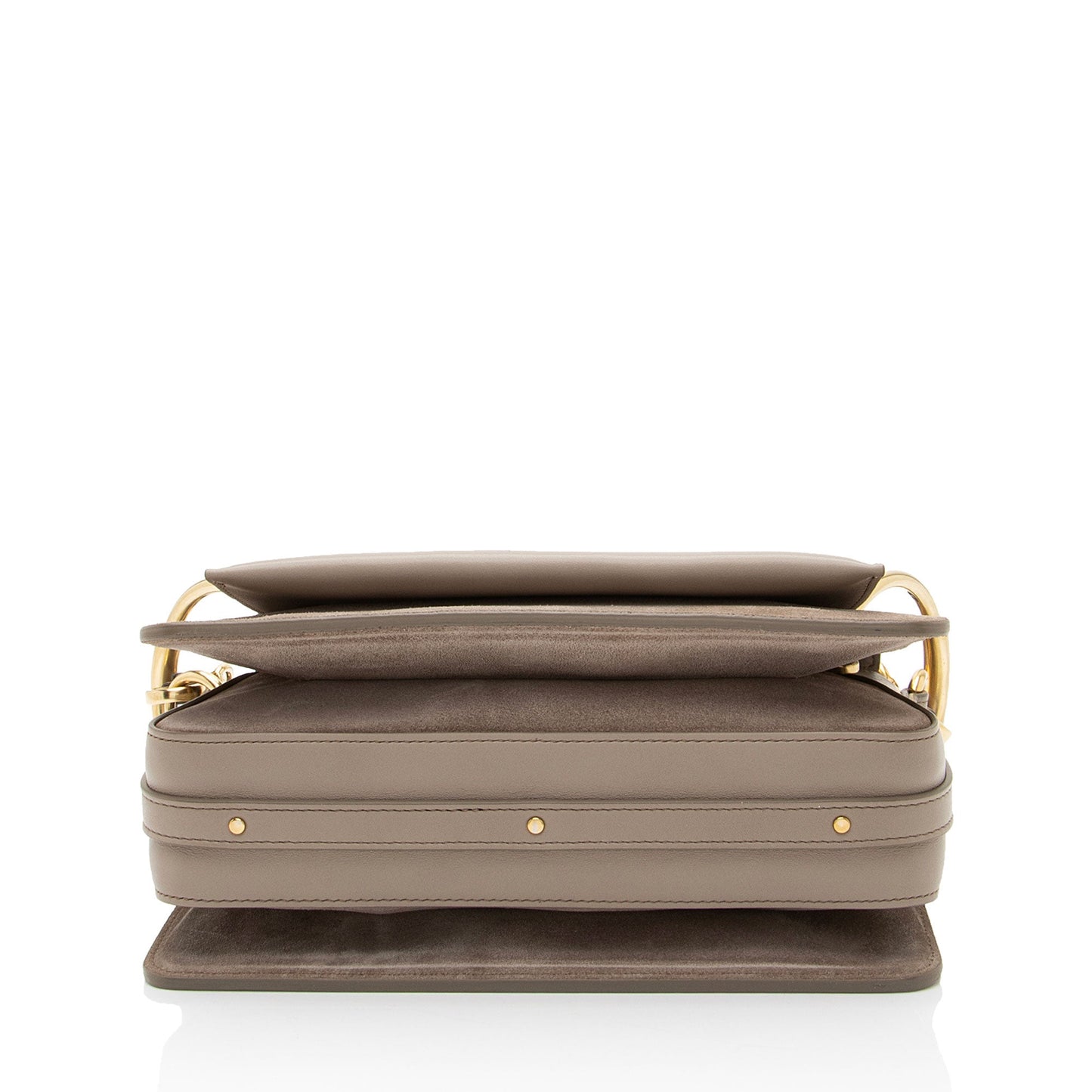 Chloe Leather Suede Roy Small Shoulder Bag