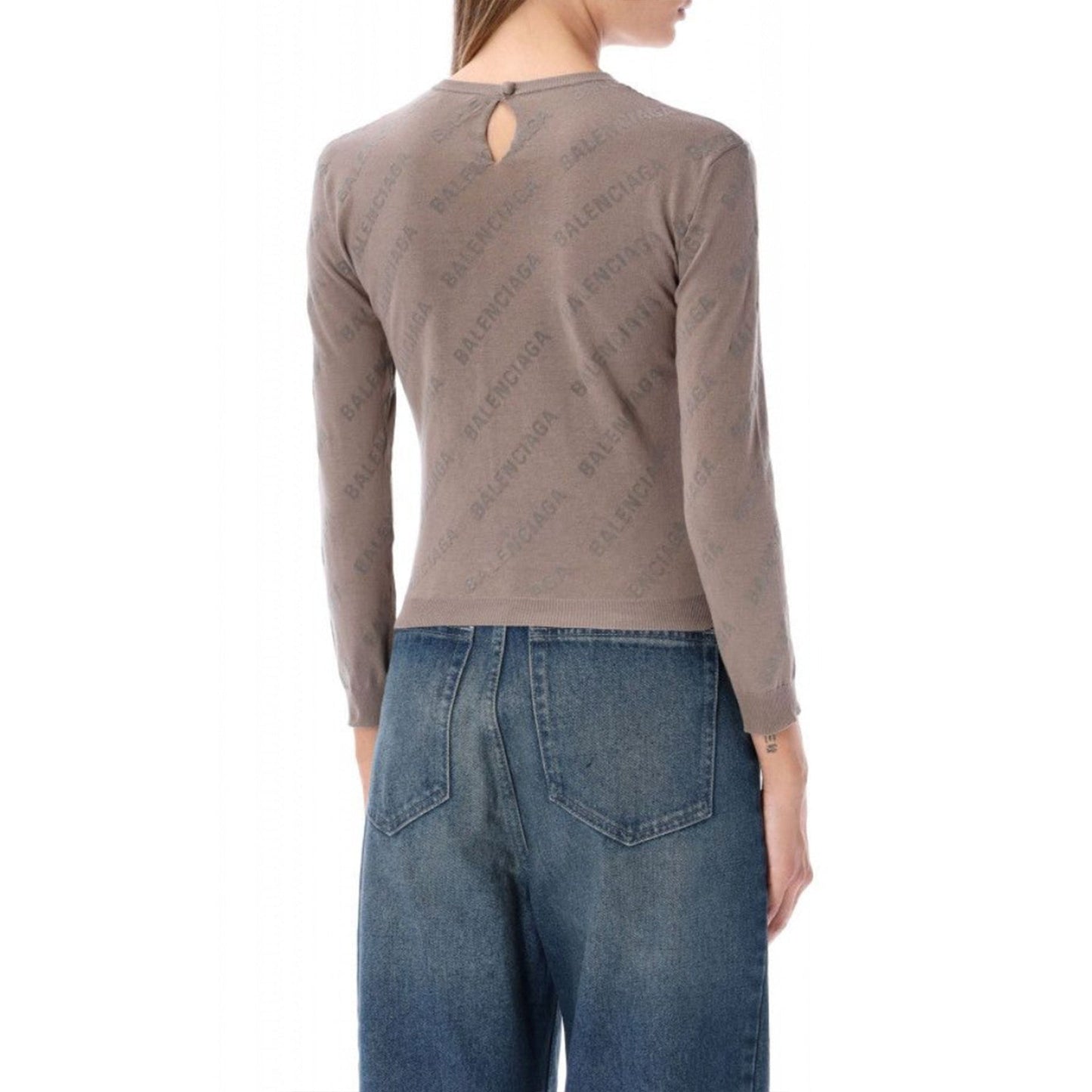 Balenciaga Knitted Pullover Women