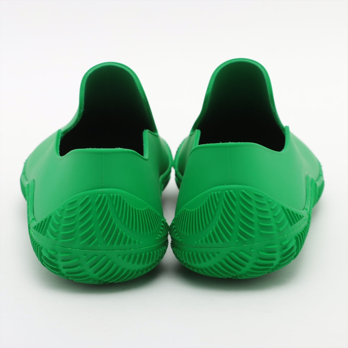 Bottega Veneta Bottega-Veneta Laver Slip Ons 38  Green Luggage
