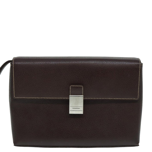 Burberry  Leather Clutch Bag ()