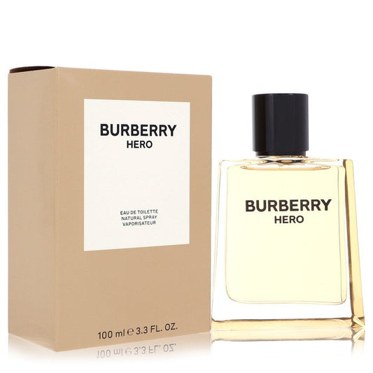 2pcs Combo Burberry Hero by Burberry Eau De Toilette Spray 3.3 oz Men