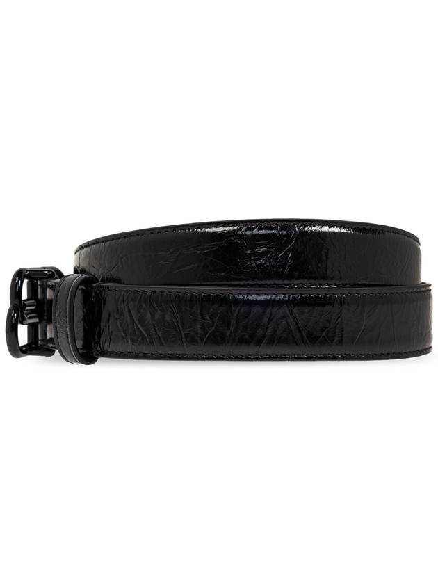Balenciaga Balenciaga Leather Belt, Women's, Black