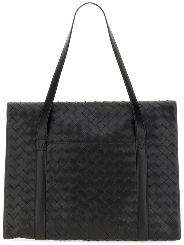 Bottega Veneta WOVEN PATTERN SHOULDER BAG