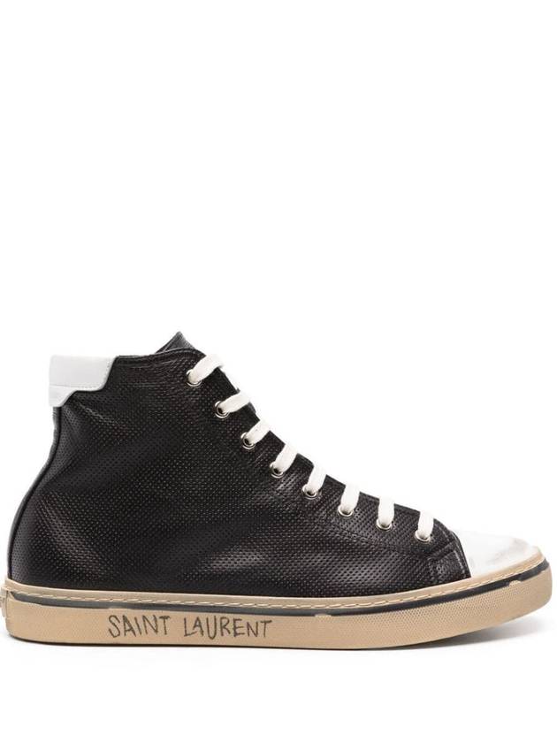 Saint Laurent Malibu High Top Sneakers 757320 AACLQ 1090 B0110933771