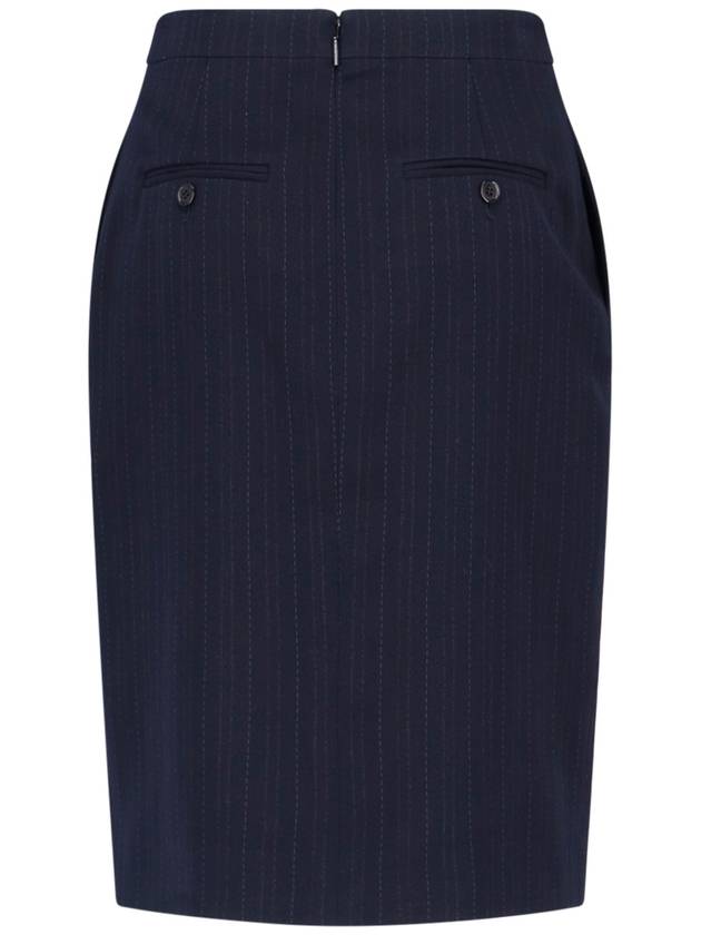 Saint Laurent Short Skirt 762647 Y5H334127 BLUE