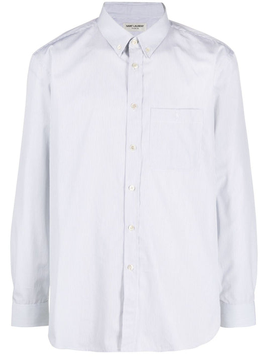 Saint Laurent Men Cotton Shirt