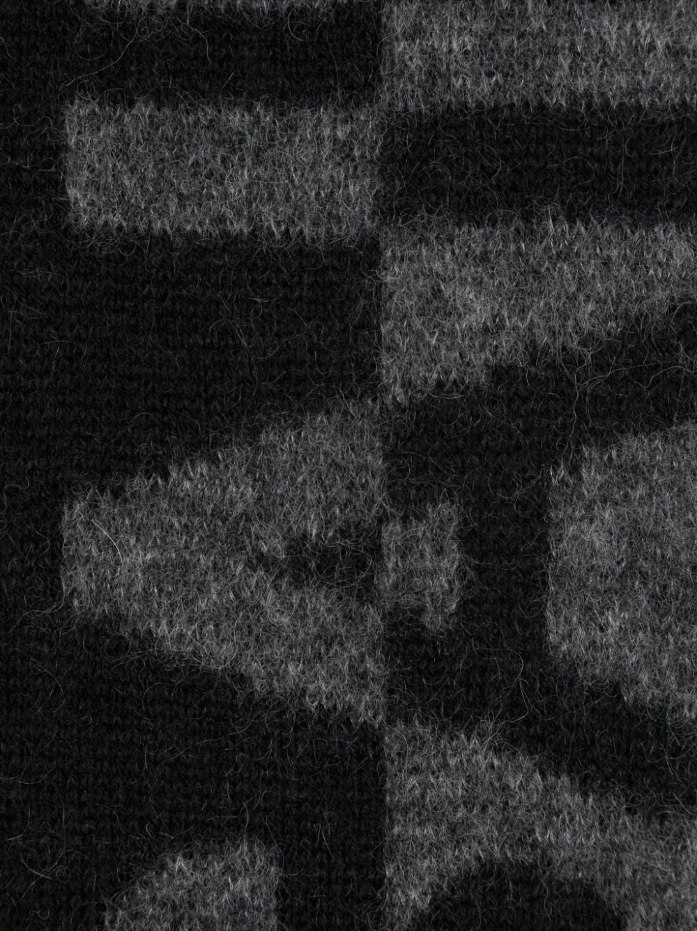 Saint Laurent Women Wool Scarf With Logo