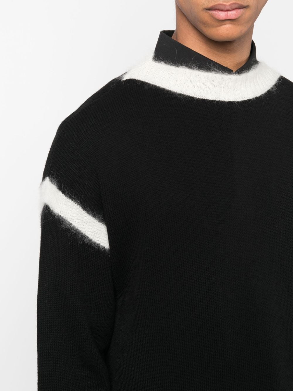 Saint Laurent Men Sweater With Logo